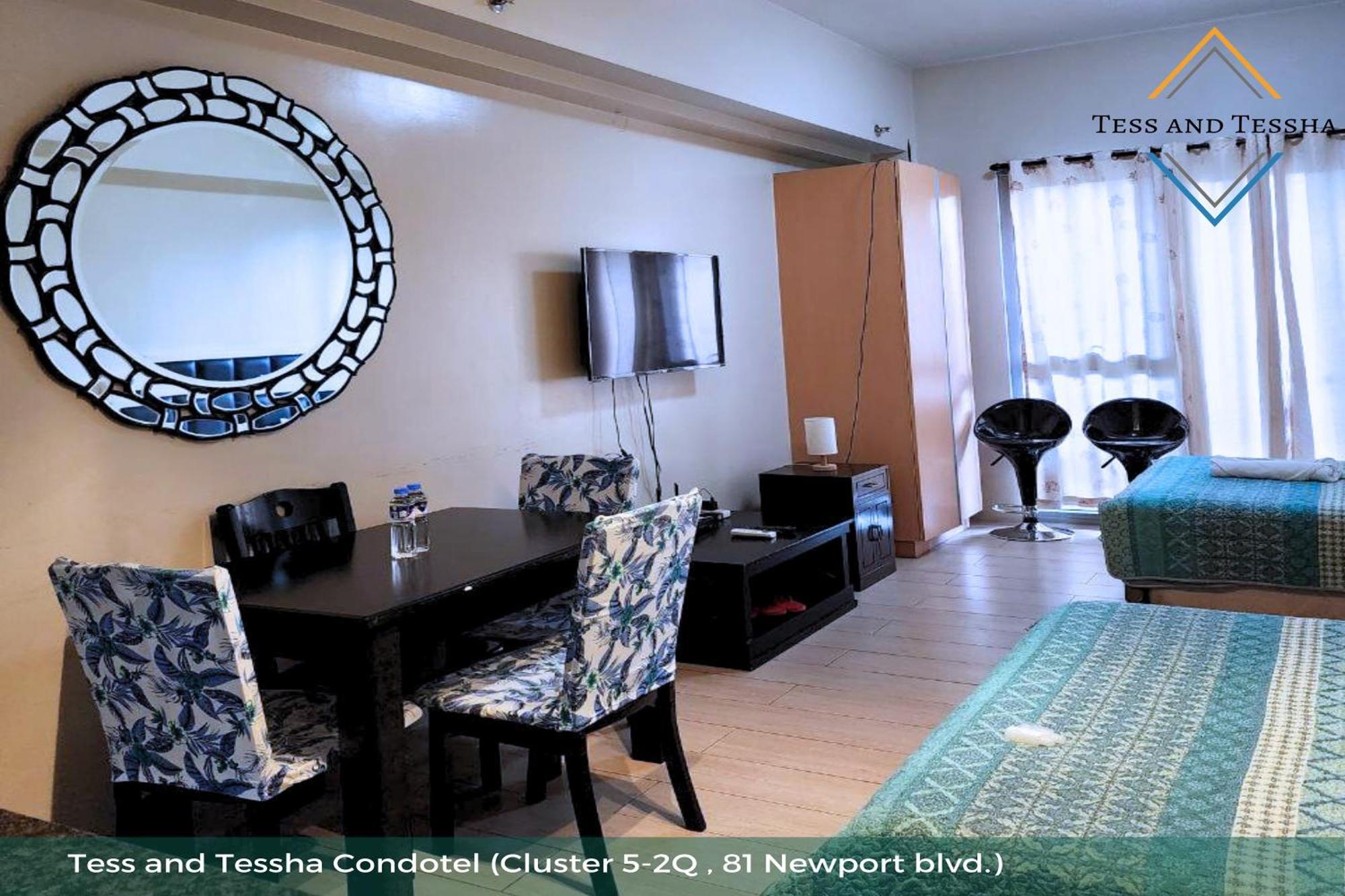 Tess And Tessha Condotel Near T3 Airport Manila Exterior foto