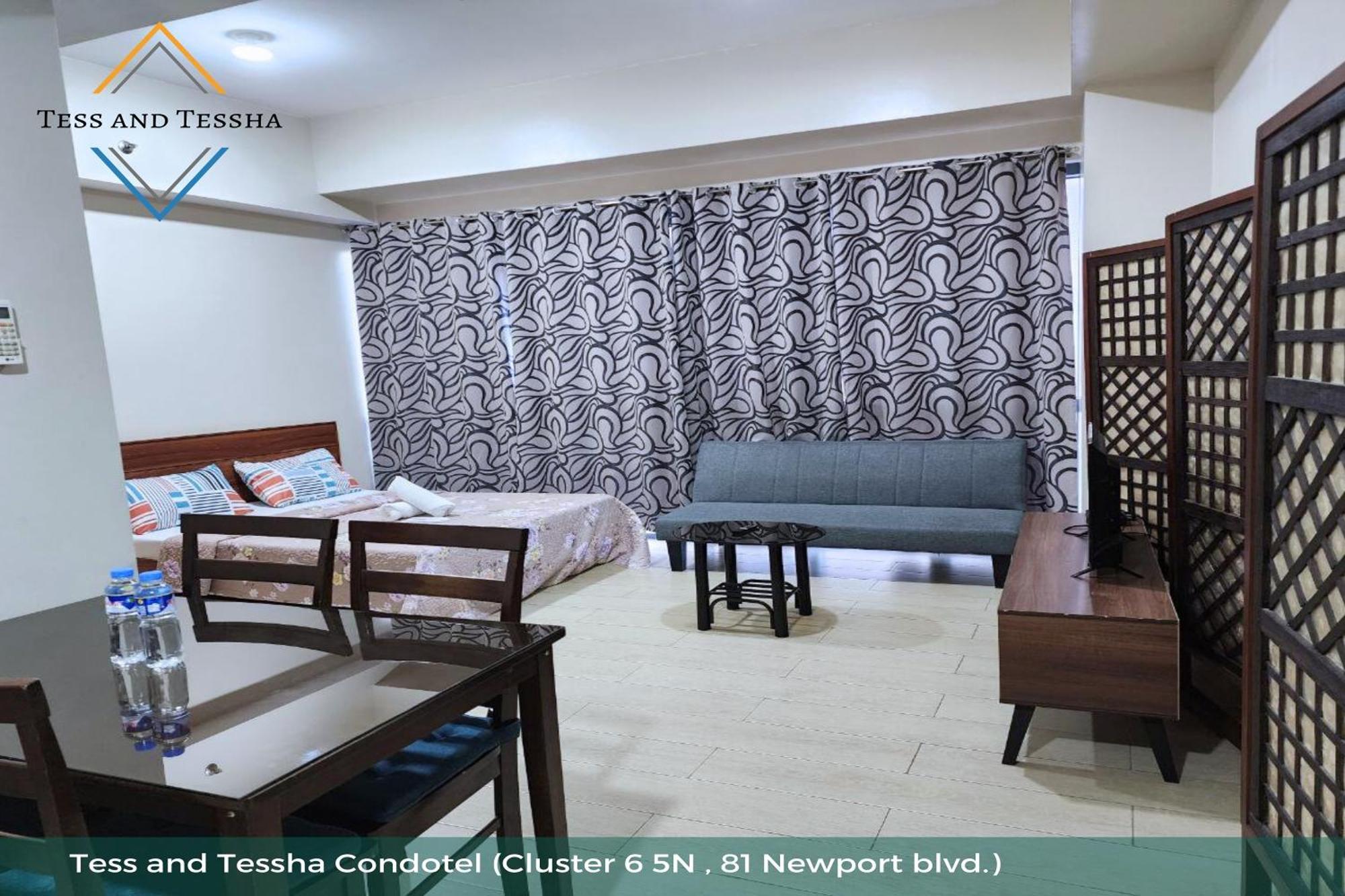 Tess And Tessha Condotel Near T3 Airport Manila Exterior foto