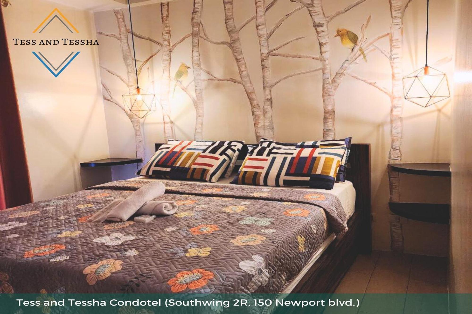 Tess And Tessha Condotel Near T3 Airport Manila Exterior foto