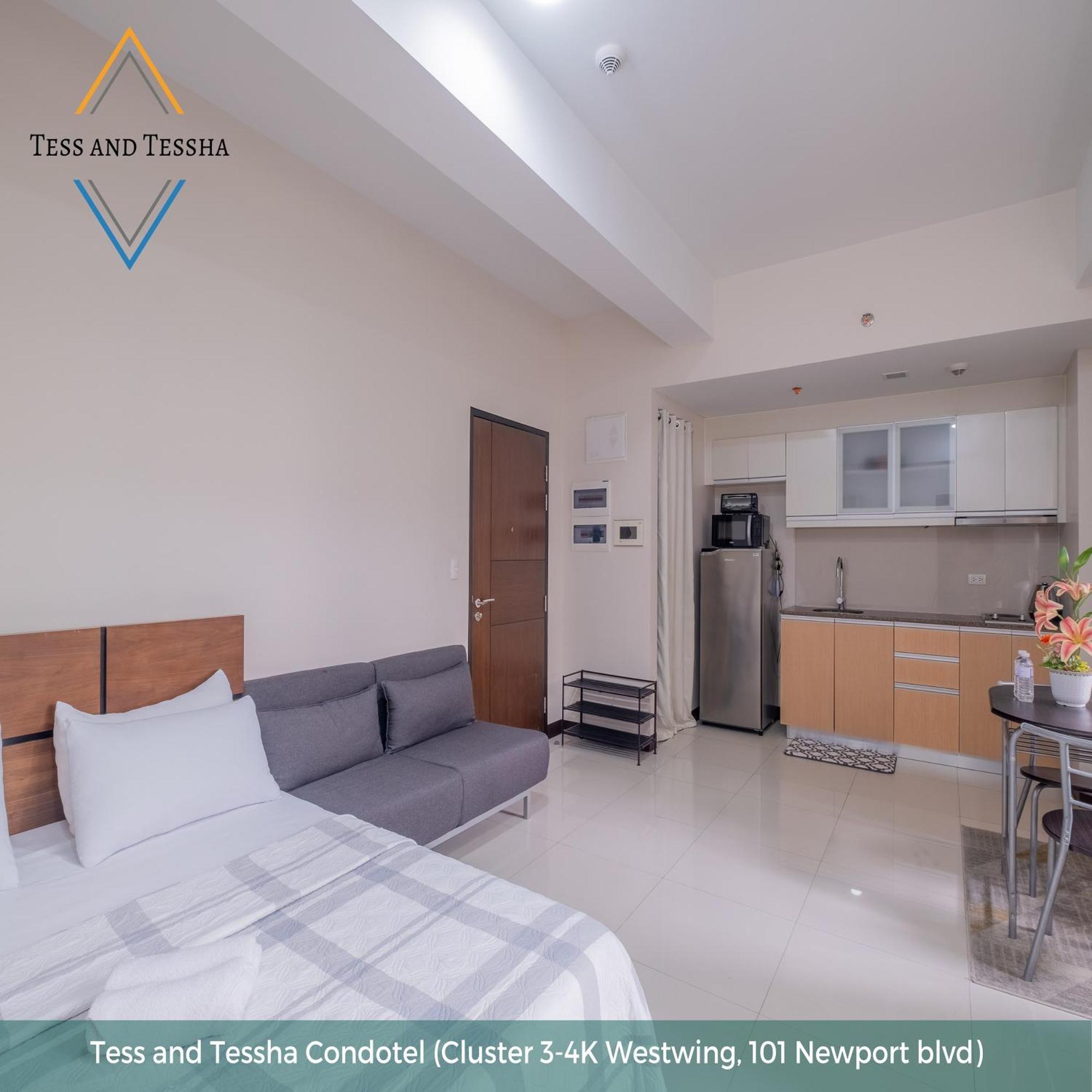 Tess And Tessha Condotel Near T3 Airport Manila Exterior foto